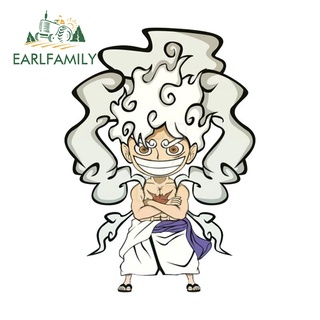 Đề Can Dán Trang Trí Xe Hơi / Mô Tô Họa Tiết One Piece Monkey D Luffy Chống Thấm Nước 13Cmx8Cm