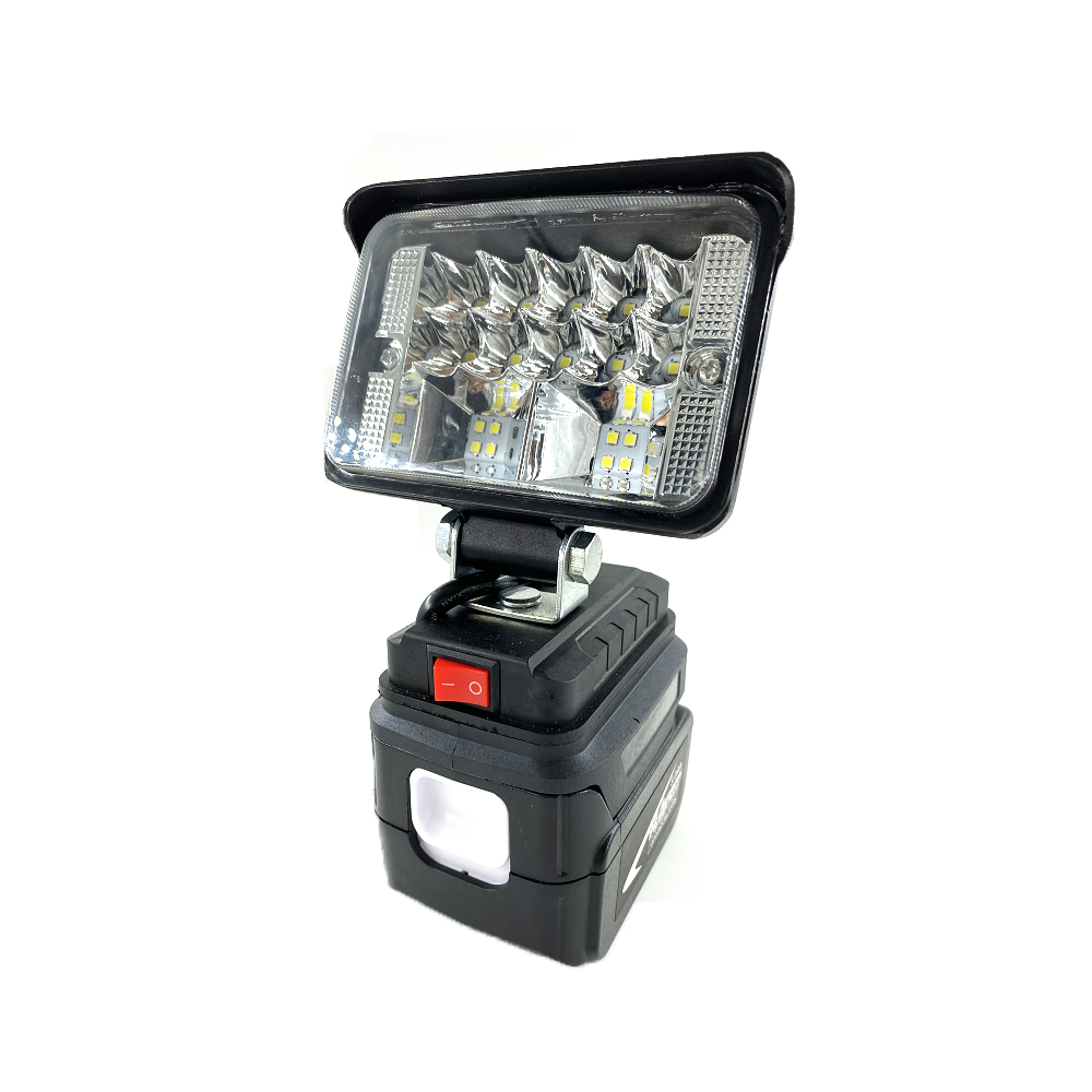 Đèn LED làm việc Đèn pin cho Makita 18V Pin Lithium Chiếu sáng cắm trại ngoài trời