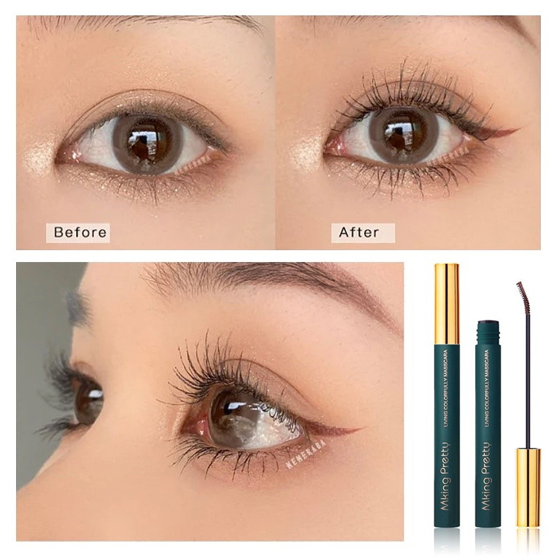 Minijumie® Mascara Chuốt Mi Cong Vút Và Dài Hơn Kháng Nước Trang Điểm Chuyên Nghiệp