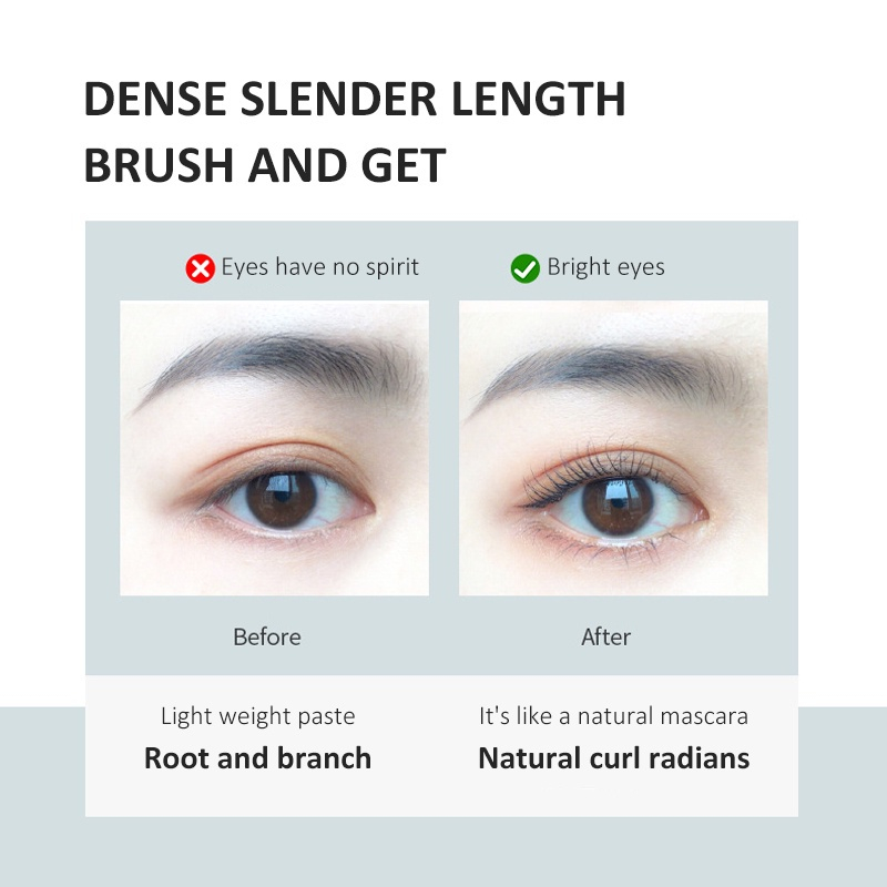 Minijumie® Mascara Chuốt Mi Cong Vút Và Dài Hơn Kháng Nước Trang Điểm Chuyên Nghiệp