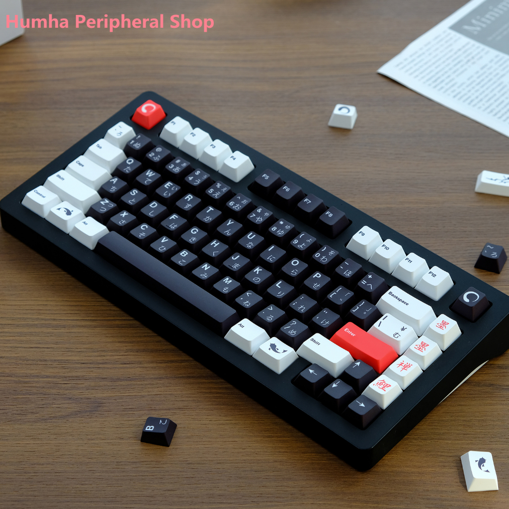 Humha Sumikko keycap pbt Chất Liệu Nhuộm Màu cherry profile Cơ Khí Bàn Phím Cơ Khí hiragana Nhật Bản keycap gmk Sumikko