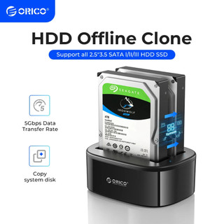 Orico clone hdd dock station đế sạc ổ cứng hdd ssd usb 3.0 cho máy tính 2.5/3.5 inch