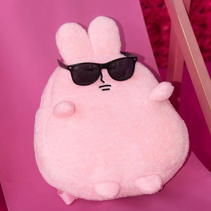 Balo Đi Học Hình Thỏ Hồng Dễ Thương Cho Bé Gái