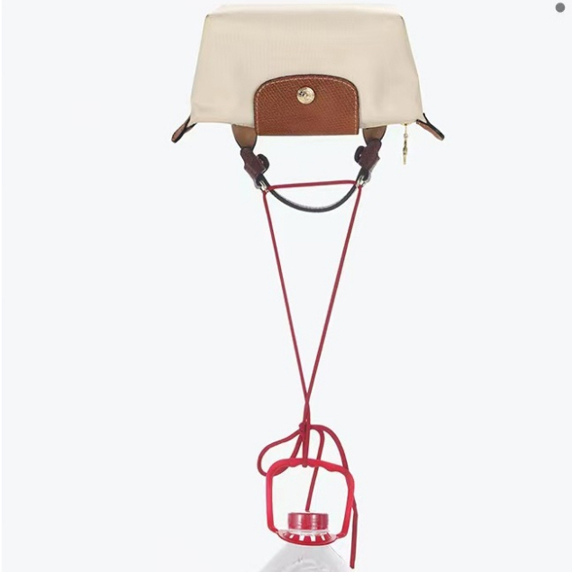 LongChamp shoulder strap first-layer cowhide can be freely adjusted in length
