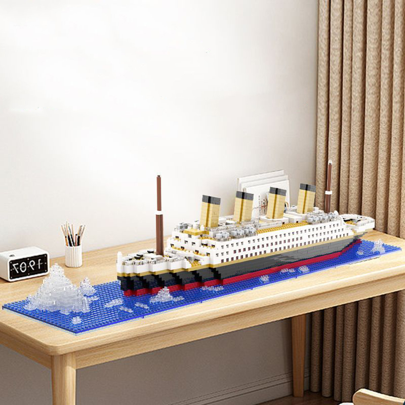 Mô Hình Tàu Titanic MOC Lắp Ráp Sáng Tạo Cho Bé Kids education toys