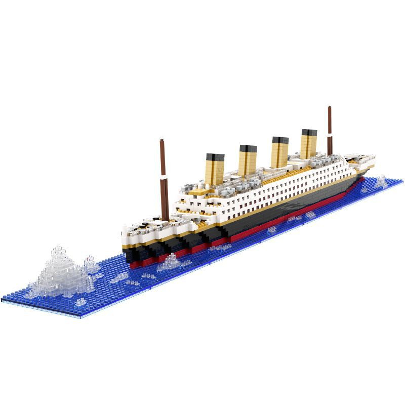 Mô Hình Tàu Titanic MOC Lắp Ráp Sáng Tạo Cho Bé Kids education toys