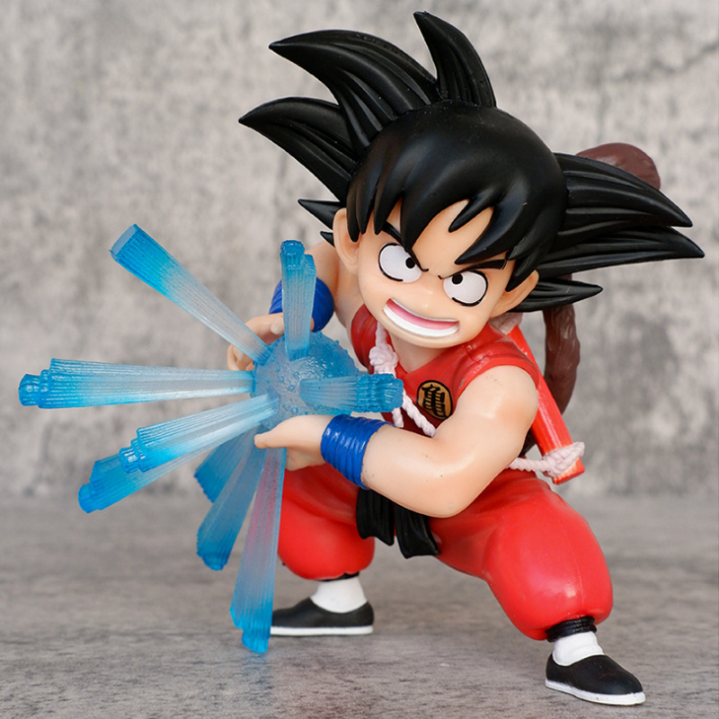 Mô Hình Nhân Vật son goku kakarotto kamehameha Trong dragon ball z 13cm Bằng pvc