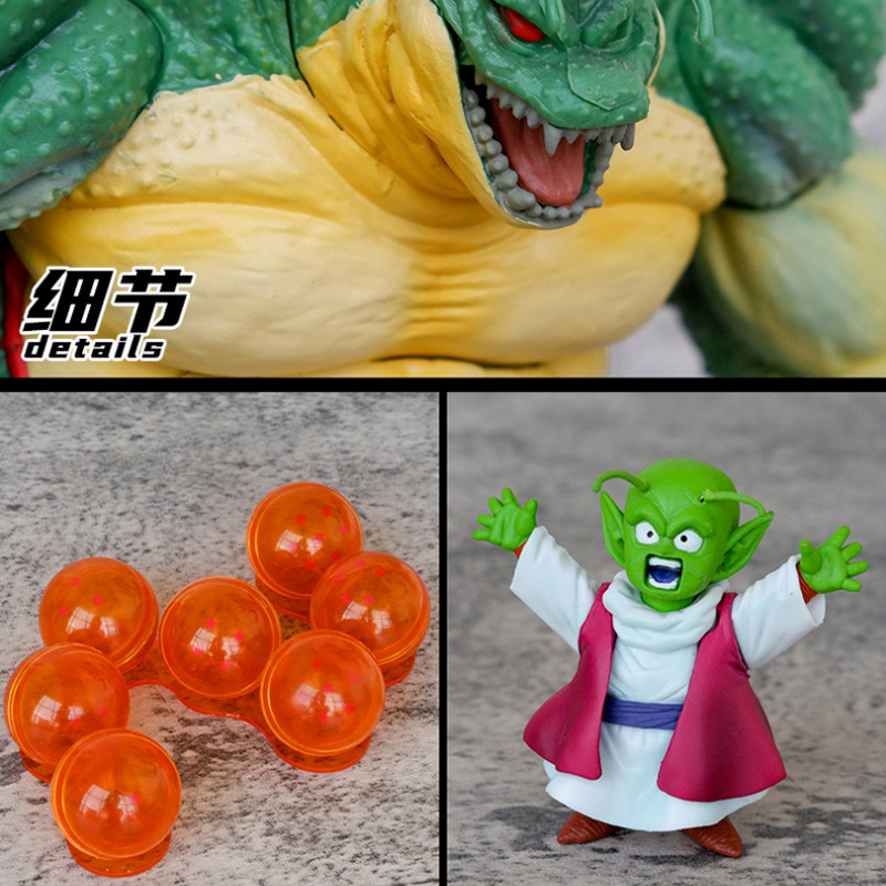 Đồ trang trí Nhân Vật son goku dende Names shenron Trong dragon ball z 25.5cm Bằng pvc Để Bàn Trang Trí
