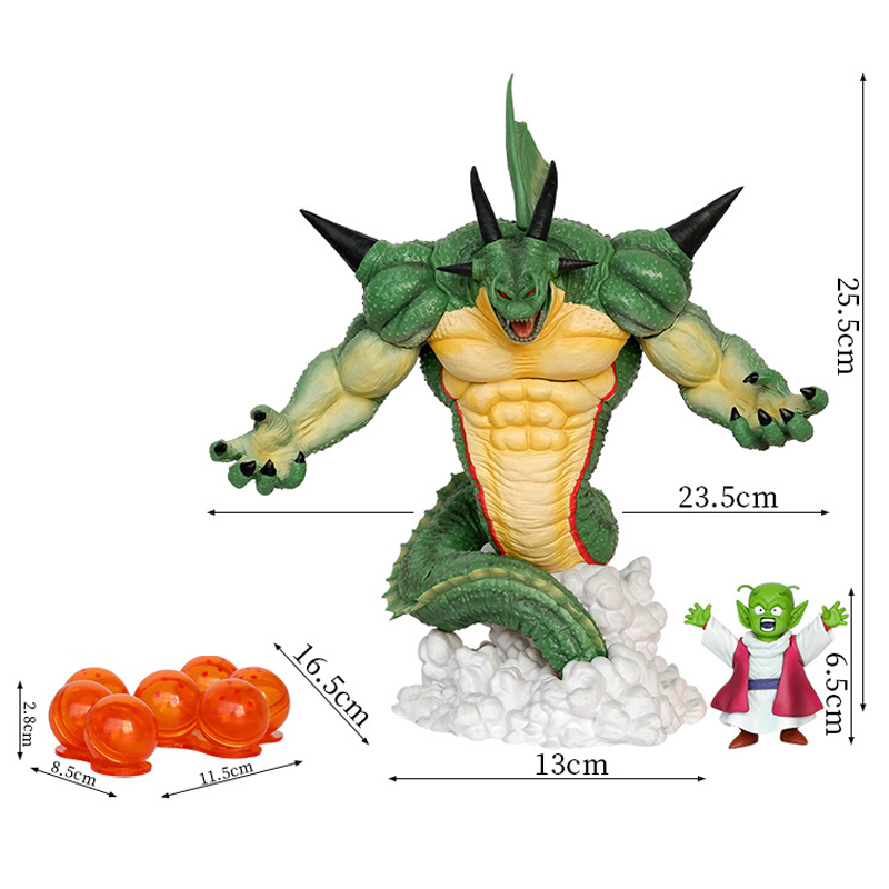 Đồ trang trí Nhân Vật son goku dende Names shenron Trong dragon ball z 25.5cm Bằng pvc Để Bàn Trang Trí