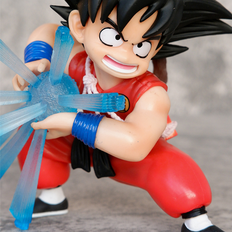 Mô Hình Nhân Vật son goku kakarotto kamehameha Trong dragon ball z 13cm Bằng pvc