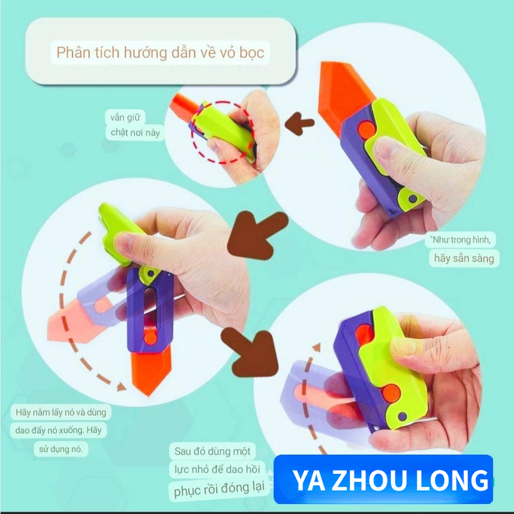 Đồ chơi phát sáng trong bóng tối YAZHOULONG 3D độc đáo dành cho trẻ em