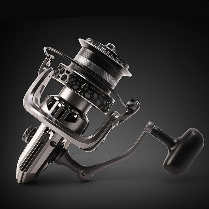 Guồng Quay Dây Câu Cá 25kg 6500-12000 Bằng Kim Loại