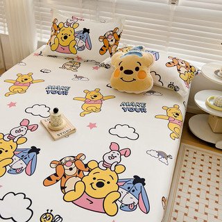 Bộ ga giường Abraca Dabra bằng cotton thân thiện với da 25cm 4 kích cỡ 1m2 1m6 1m8
