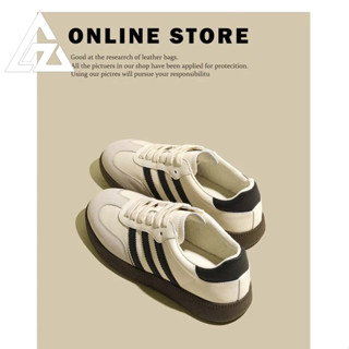 Giày thể thao đế bằng siêu nhẹ kiểu retro Đức thời trang xuân thu cho nữ