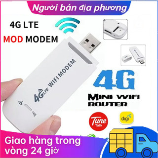 Usb phát wifi 4g dcom phát wifi 3g 4g tốc độ 150mbps giá rẻ wintel usb 4g lte dongle phát wifi từ sim đổi i.p