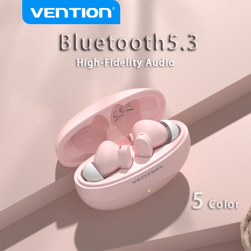 Tai nghe không dây VENTION bluetooth 5.3 ổn định chống nước tốt tùy chọn màu sắc