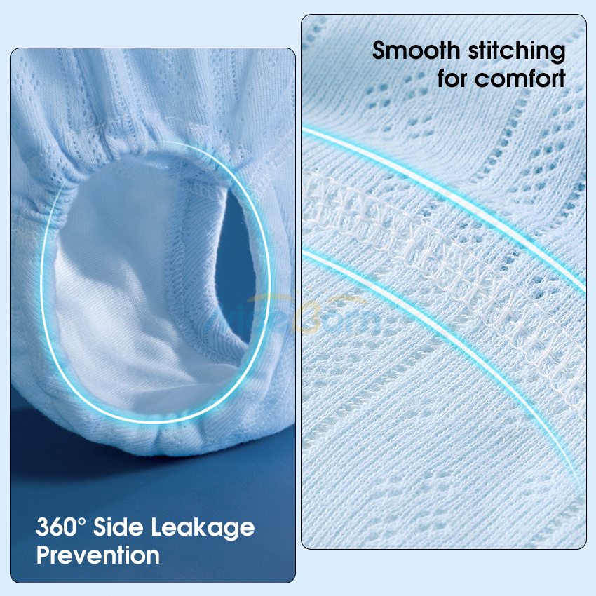 Quần Tã Vải Chống Nước Chống Rò Rỉ Có Thể Giặt Sạch Dành Cho Trẻ Sơ Sinh