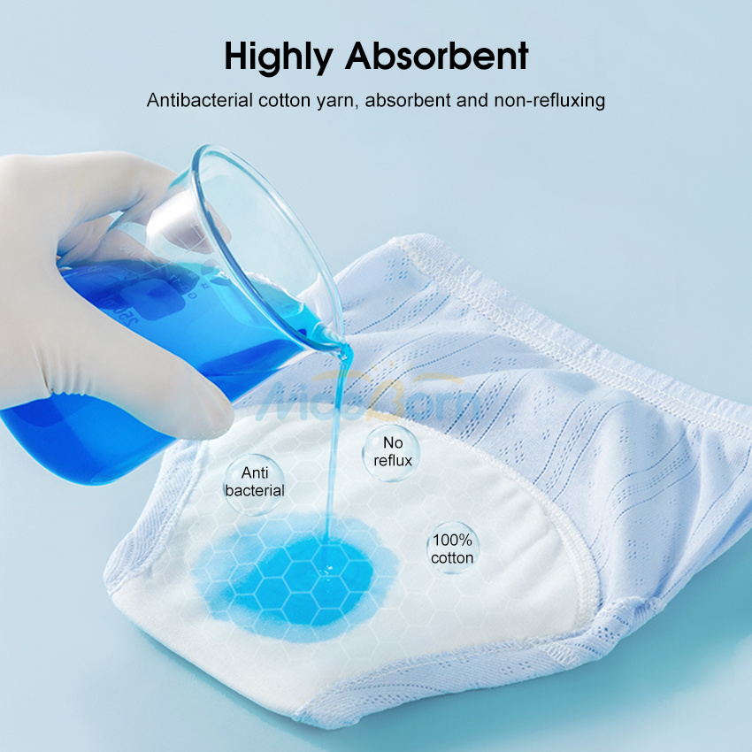 Quần Tã Vải Chống Nước Chống Rò Rỉ Có Thể Giặt Sạch Dành Cho Trẻ Sơ Sinh