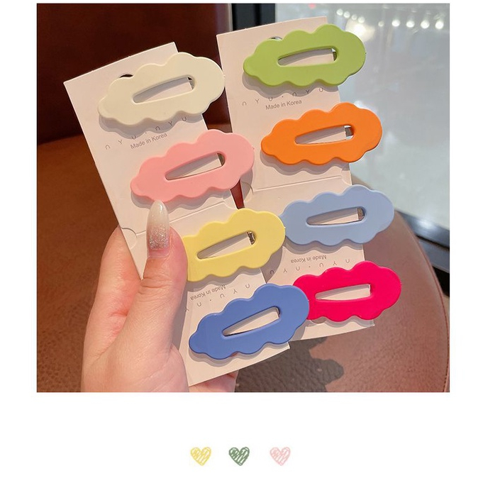 Kẹp Tóc Màu Kẹo Ngọt Ngào Dễ Thương Cho Nữ