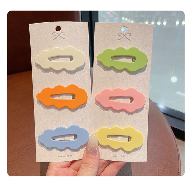 Kẹp Tóc Màu Kẹo Ngọt Ngào Dễ Thương Cho Nữ