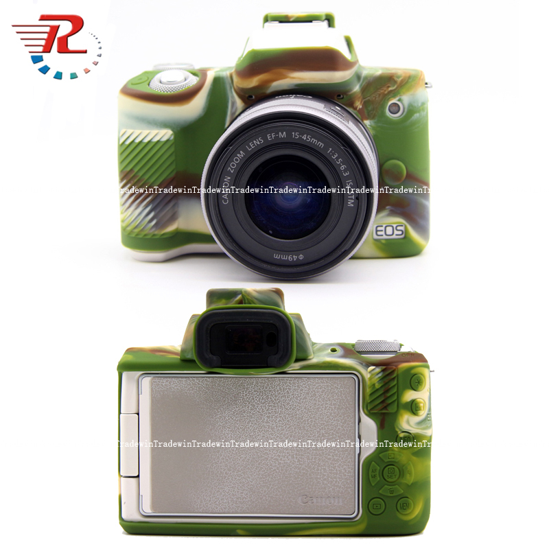 Vỏ Bọc Thân camera Bằng Silicon Mềm Cho canon eos m50 M500