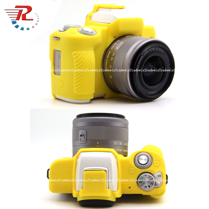Vỏ Bọc Thân camera Bằng Silicon Mềm Cho canon eos m50 M500