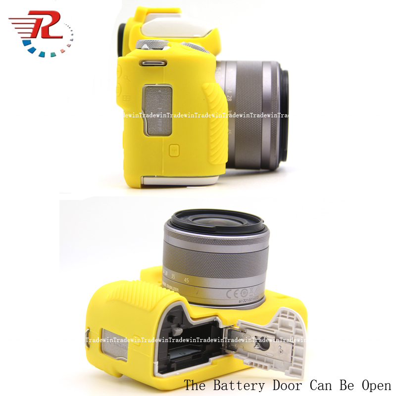Vỏ Bọc Thân camera Bằng Silicon Mềm Cho canon eos m50 M500