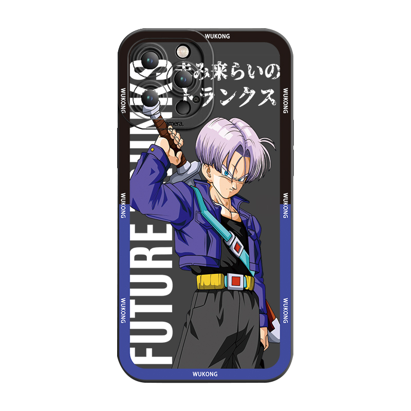 Bao Da Điện Thoại Cạnh Vuông In Hình dragon ball Cho iphone 15 pro max 11 pro xs max 8 7 plus se2 se3 2020 Ốp