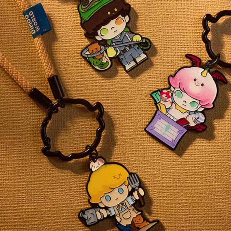 Dimoo Móc Khóa Hình Búp Bê anime no One 'S Will sleep tonight Dễ Thương Dùng Làm Quà Tặng Sinh Nhật