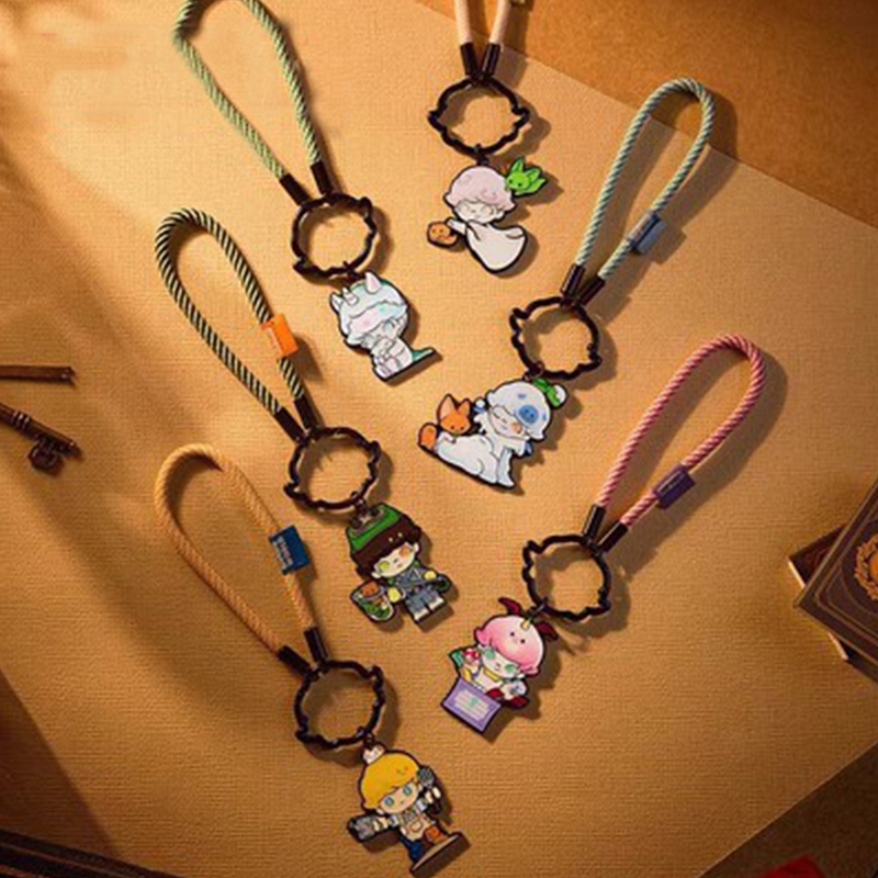 Dimoo Móc Khóa Hình Búp Bê anime no One 'S Will sleep tonight Dễ Thương Dùng Làm Quà Tặng Sinh Nhật