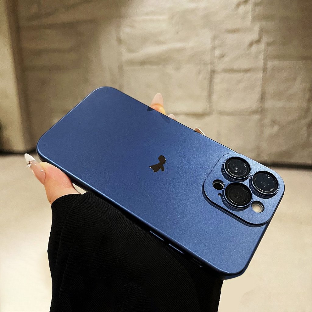 Ốp Điện Thoại Cứng Màu Nhám 6d Cho iphone 15 pro max iphone 11 11pro 12 13 14 pro max