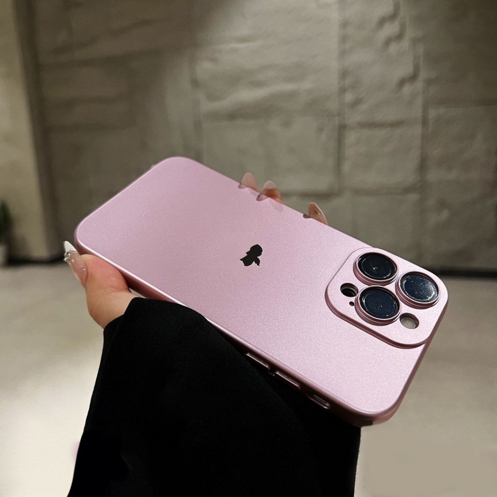 Ốp Điện Thoại Cứng Màu Nhám 6d Cho iphone 15 pro max iphone 11 11pro 12 13 14 pro max
