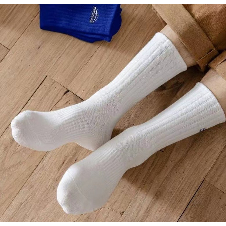 Đôi Vớ Thể Thao Bằng cotton polyester Mỏng Dành Cho Nam Nữ