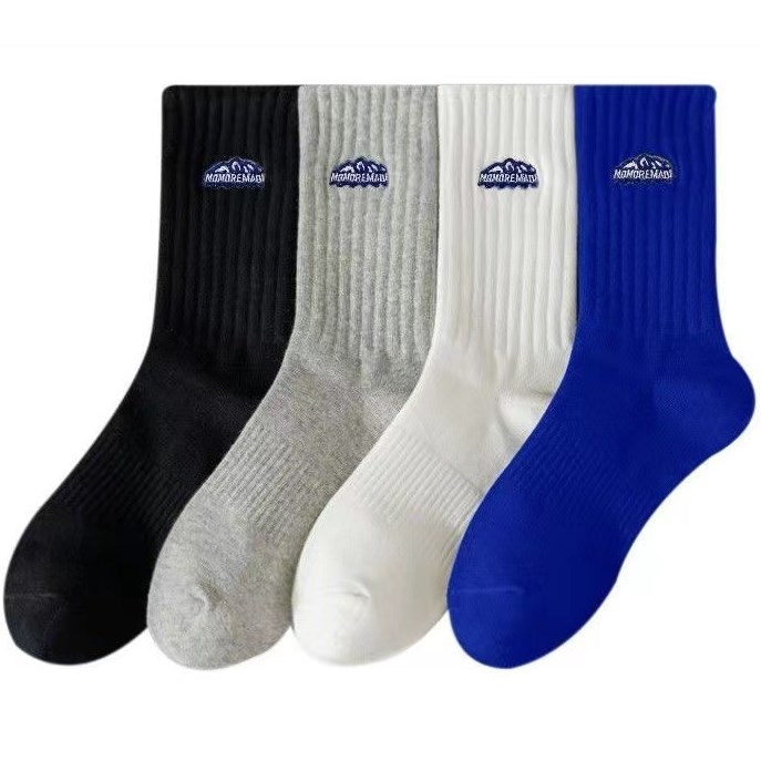 Đôi Vớ Thể Thao Bằng cotton polyester Mỏng Dành Cho Nam Nữ