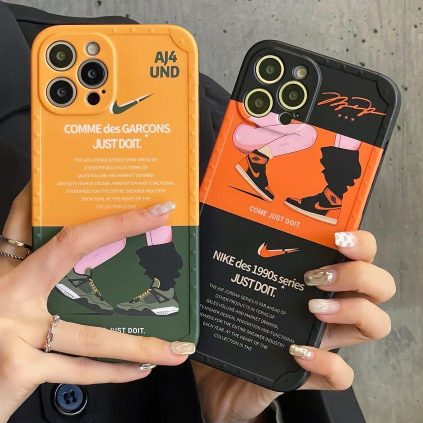 Creative and Funny Unisex Phone Case Suitable for iPhone 15 14 13 11 12 Pro Max Shockproof Silicone Soft Case