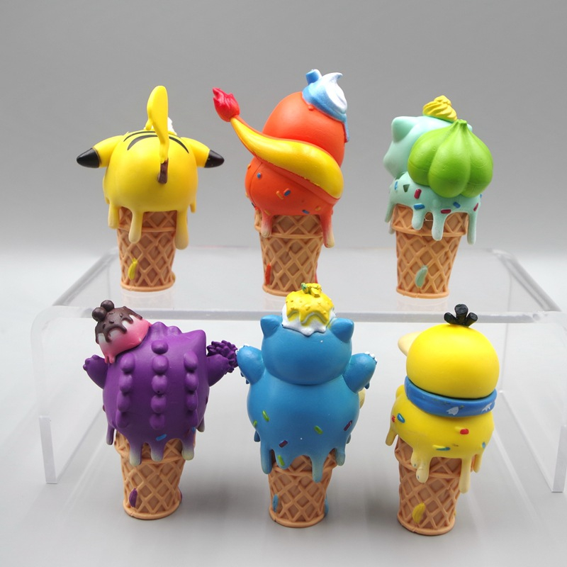 Set 6 Mô Hình Đồ Chơi pokemon 8-10cm