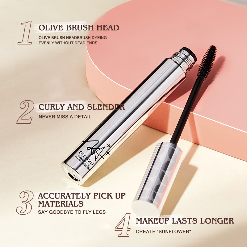 Mascara Màu Đen Nhanh Khô Chống Thấm Nước Lâu Trôi Chuốt Dài Dày Và Cong Mi Tự Nhiên