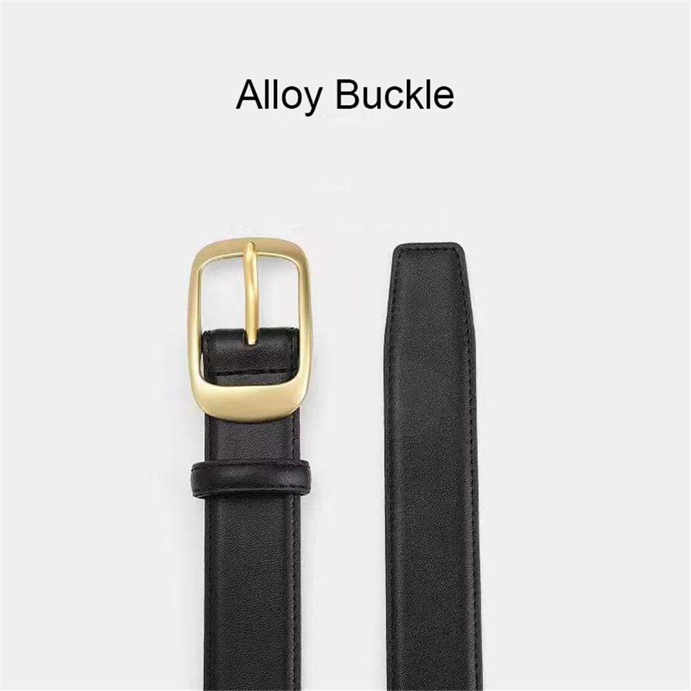 SmileFairyCCThắt Lưng Da pu Khóa Cài Vuông Cho Nữ