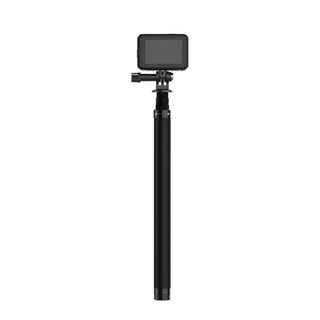 Telesin 1.16M Sợi Carbon Selfie Stick Có Thể Điều Chỉnh Chiều Dài Monopod 1 / 4 Lỗ Vít Cho GoPro / Insta360 X4 / X3 / ACE PRO / ONE X2 / RS / GO 3 / 3s / DJI Osmo Action 5 PRO 4 3