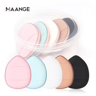 Bộ 5 Mút Tán Mini Đầu Ngón Tay MAANGE Che Khuyết Điểm