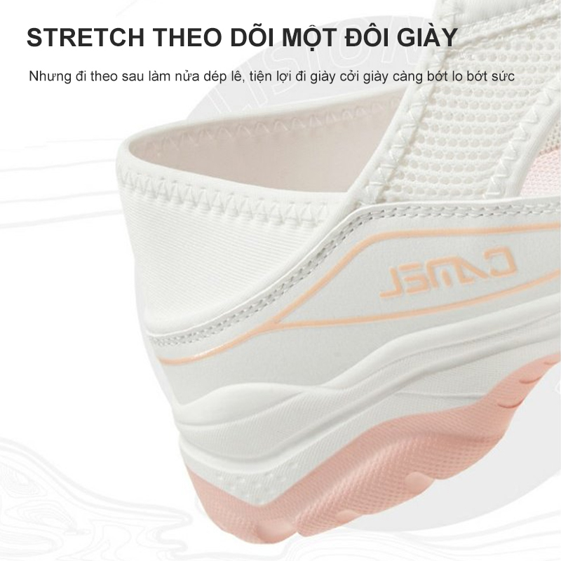 CAMEL SPORTS Giày Thể Thao Nhẹ Nhàng Thoáng Khí Thoải Mái Thời Trang Cho Nữ
