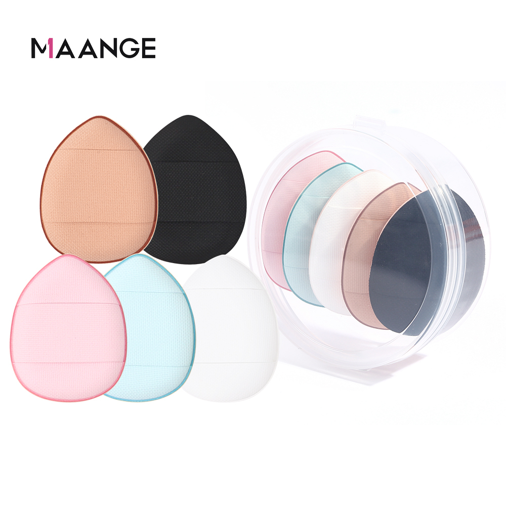 Set 5 Mút Tán Kem Nền MAANGE Che Khuyết Điểm Bằng Ngón Tay Mini