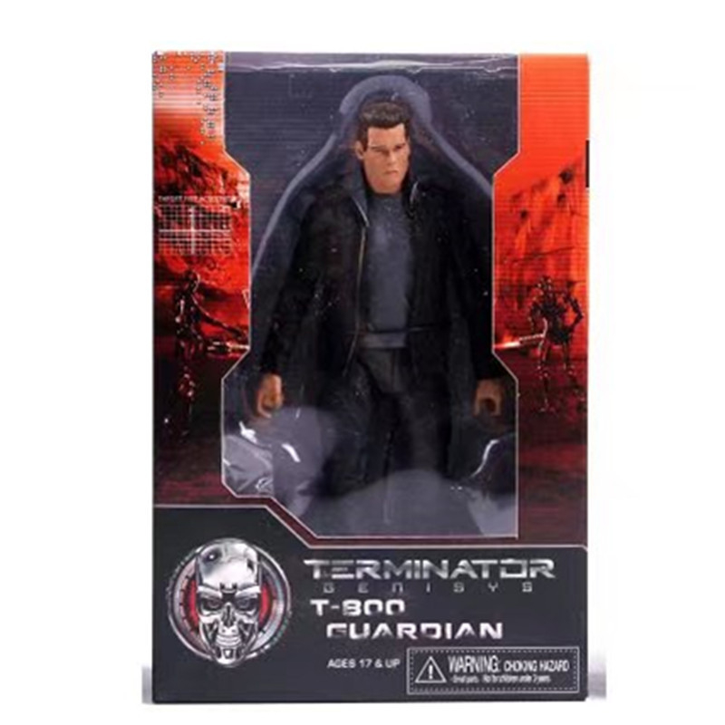 Đồ Chơi Mô Hình Nhân Vật neca Termminator 2: 23cm t-800 arnold schwarzenegger Bằng pvc Sưu Tầm