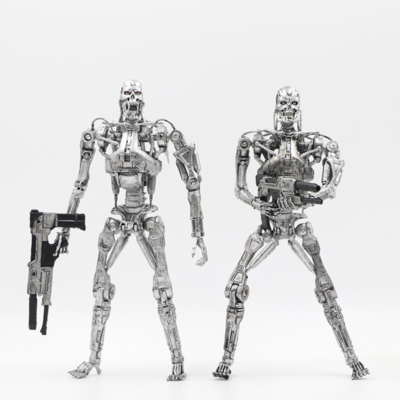 Mô Hình robot 18cm t-800 arnold schwarzenegger human 2: judgment day