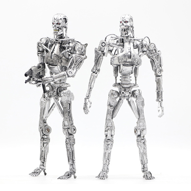 Mô Hình robot 18cm t-800 arnold schwarzenegger human 2: judgment day