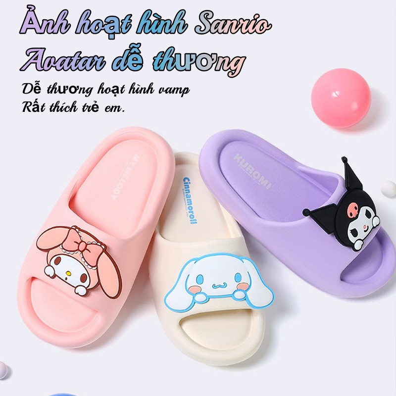 Dép và dép đi trong nhà cho bé gái kulomi sanrio dễ thương mùa hè mới
