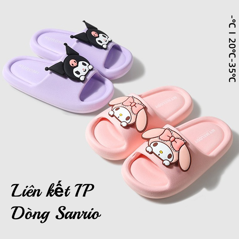 Dép và dép đi trong nhà cho bé gái kulomi sanrio dễ thương mùa hè mới