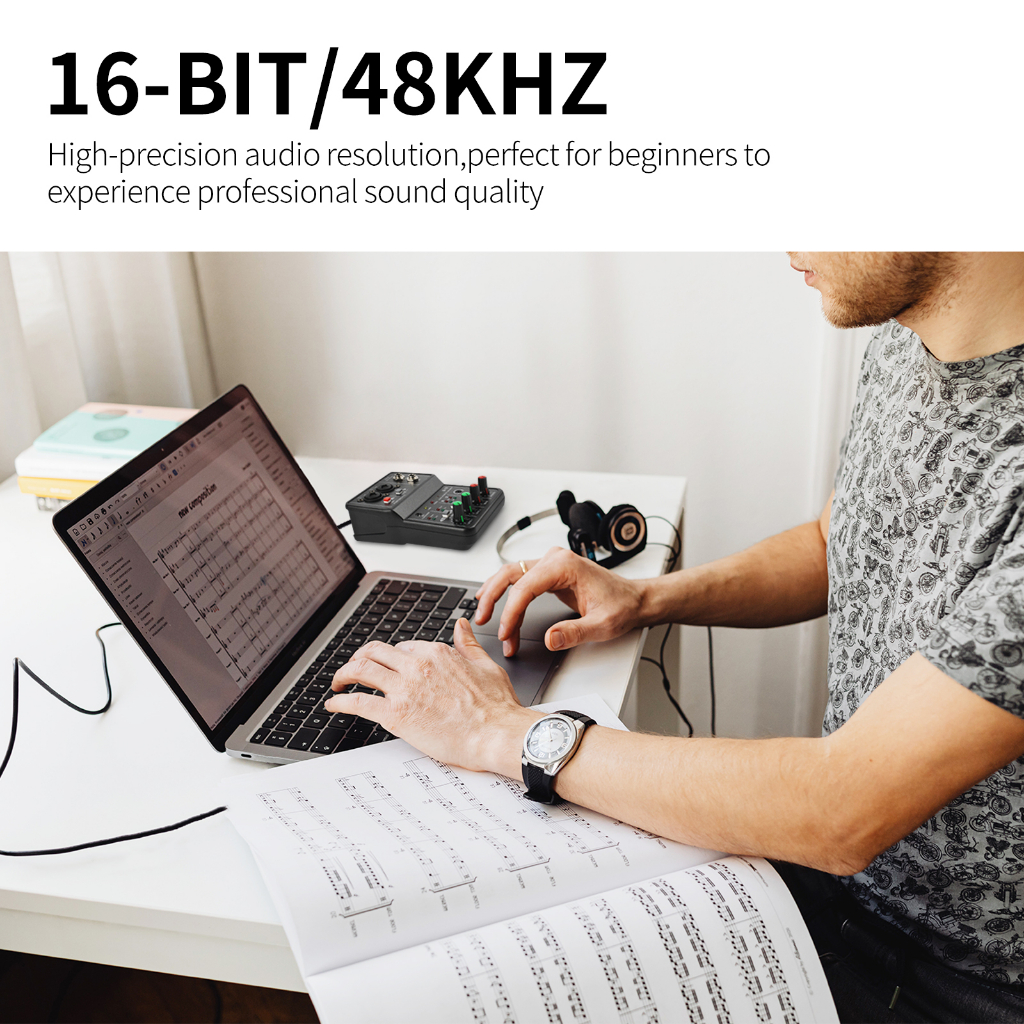 Thẻ Ghi Âm 2 Kênh xtuga q-12 mini usb Âm Thanh Nổi / mono Cho Đàn guitar Điện / studio