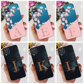 Bao da điện thoại họa tiết hoa cho samsung galaxy a12 sm-a125f / m12 sm-a125f samsunga12 a127f ốp