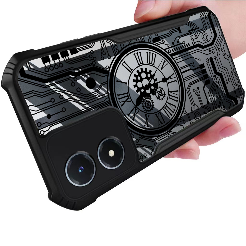 Ôp Điện Thoại Trong Suốt Chống Sốc Cho Vivo Y35 Y36 Y55 Y16 Y02S Y22 Y22S Y77 Y55 Y33S Y33T Y21 Y21A Y21S Y21E Y21T Y21G 4G 5G Ốp